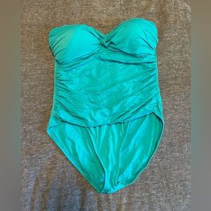 La Blanca convertible strap or strapless tummy control swimsuit